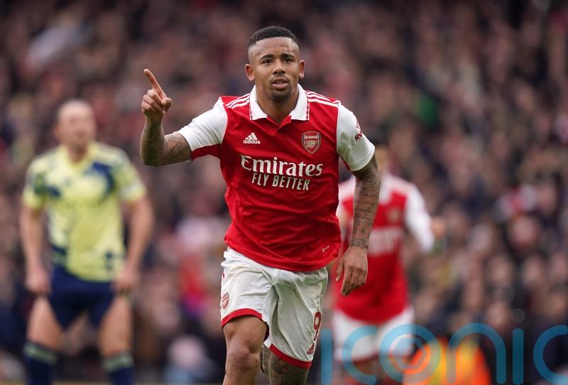 Gabriel Jesus ends goal drought with brace as leaders Arsenal ease past Leeds