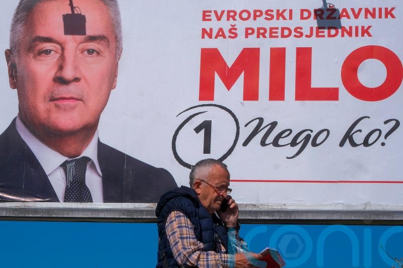 Montenegro stages presidential run-off vote