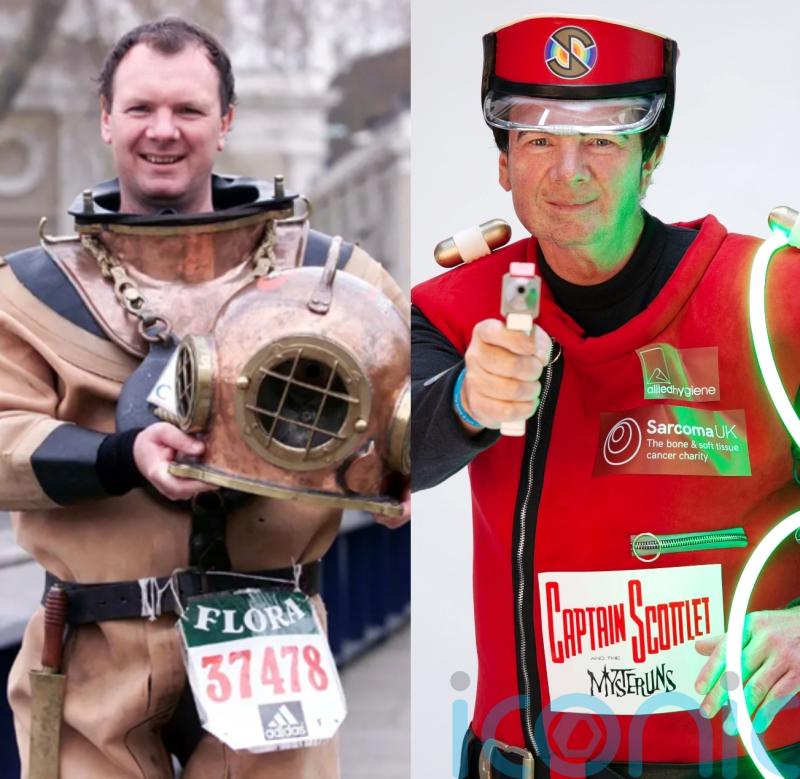Last race for man known for taking on London Marathon in deep sea diving suit