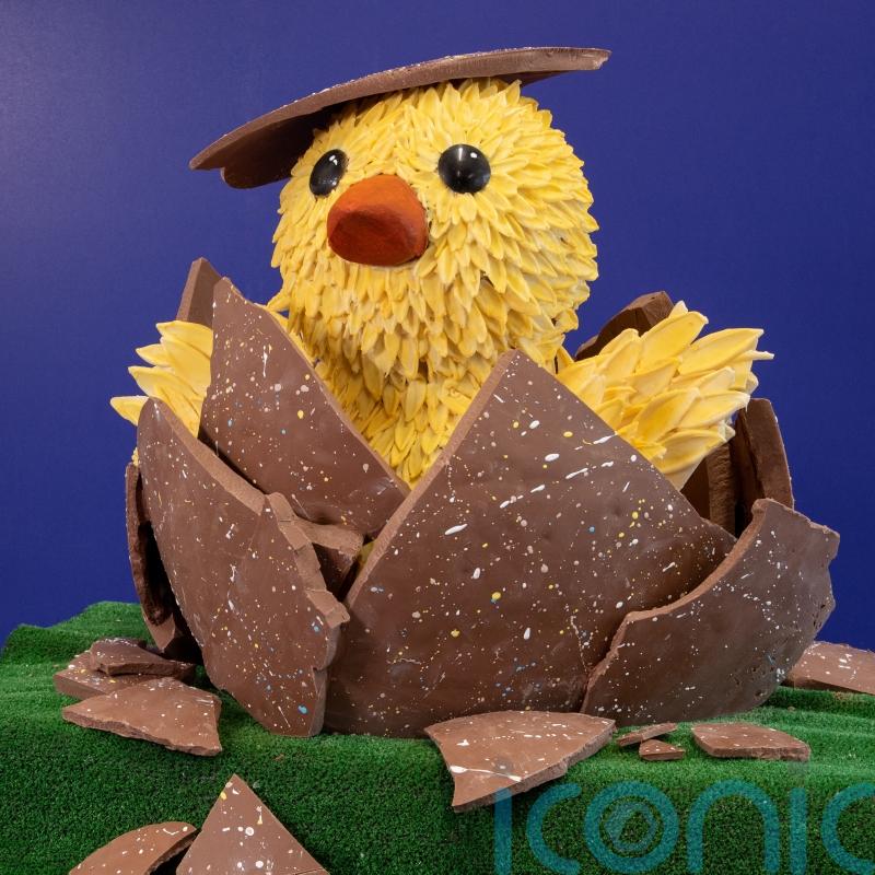 Cadbury World crafts giant chocolate chick to mark Easter weekend
