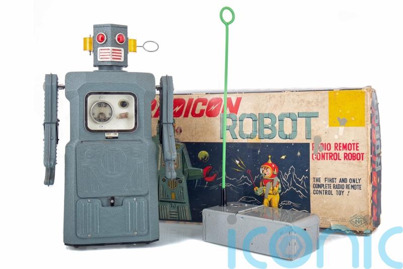 Rare toy robot sells for £8,400 at auction