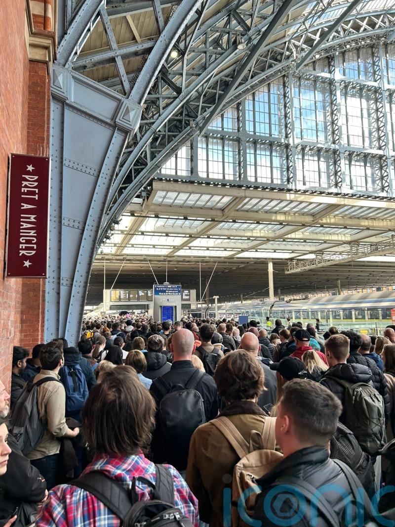 London station ‘like last train out of Saigon’ amid Easter travel disruption