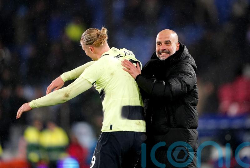Pep Guardiola continues to be impressed by ‘remarkable’ Erling Haaland