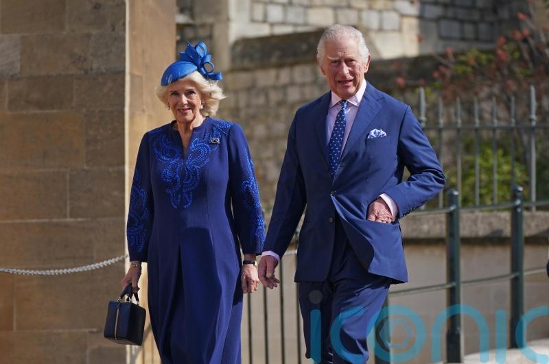 Royal family attend Easter Sunday service at Windsor