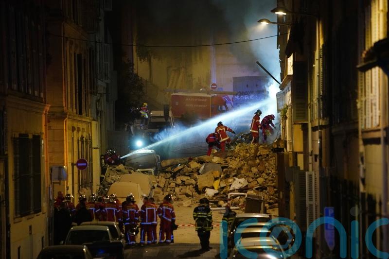 Eight missing after fiery collapse of building in Marseille