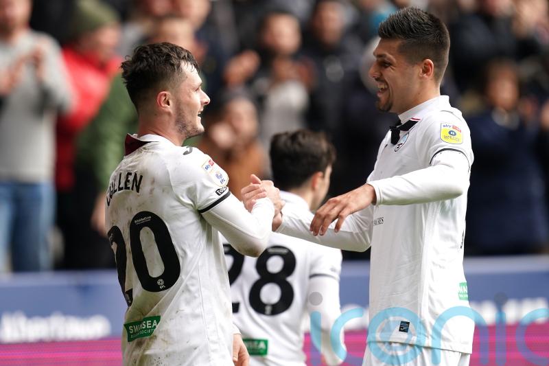 Joel Piroe bags brace as Swansea see off Championship bottom side Wigan