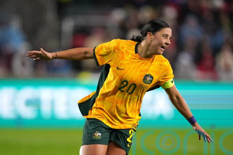 Chelsea&rsquo;s Sam Kerr on target as Australia end England&rsquo;s 30-game unbeaten streak