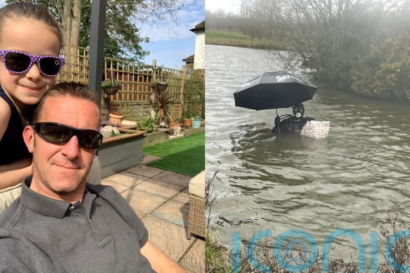 Police officer turned golf ball diver now braves venomous snakes and frozen ponds gathering thousands of balls at a time