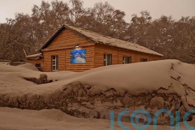 Volcano spews ash cloud for second day on Russia’s Kamchatka Peninsula