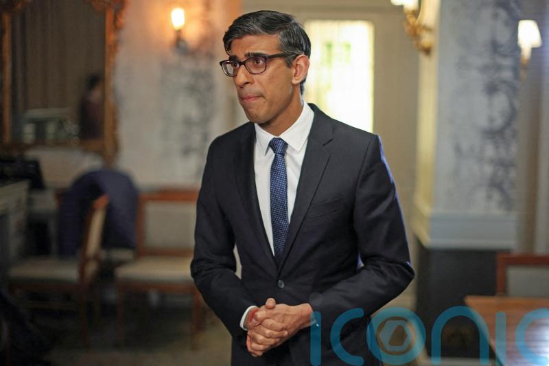 Sunak urges &lsquo;less talk, more action&rsquo; as he hits back at Labour attack ads