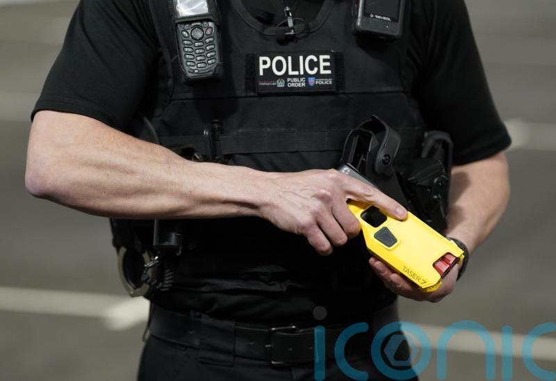 Police show off new Taser designed to provide officers with better protection