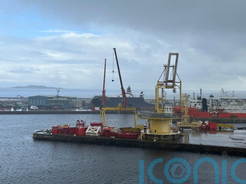 Cranes on site as investigations continue at dry dock where vessel toppled over