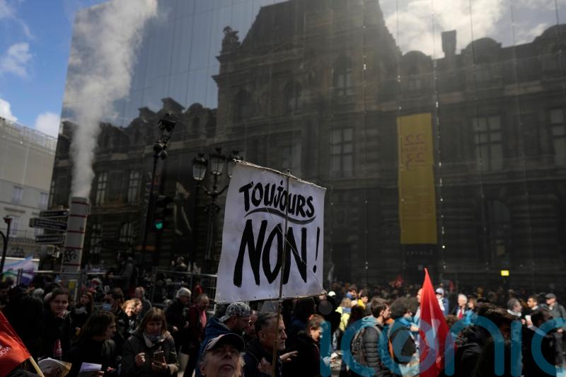 New protests in France over Macron plan to raise pension age