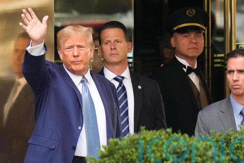Donald Trump answering questions in fraud lawsuit, lawyer says
