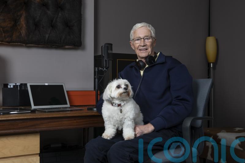 Paul O’Grady joyful in posthumous airing of his return to Battersea dogs home
