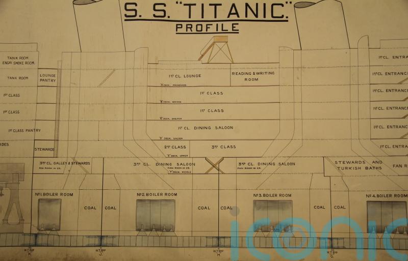 Plan of Titanic tipped to sell for £200,000