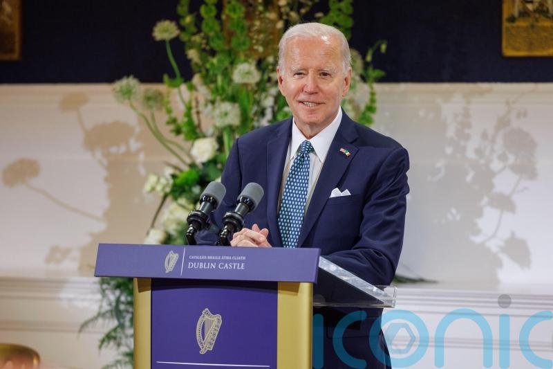 Biden presented with brick from his family&rsquo;s ancestral home in Co Mayo