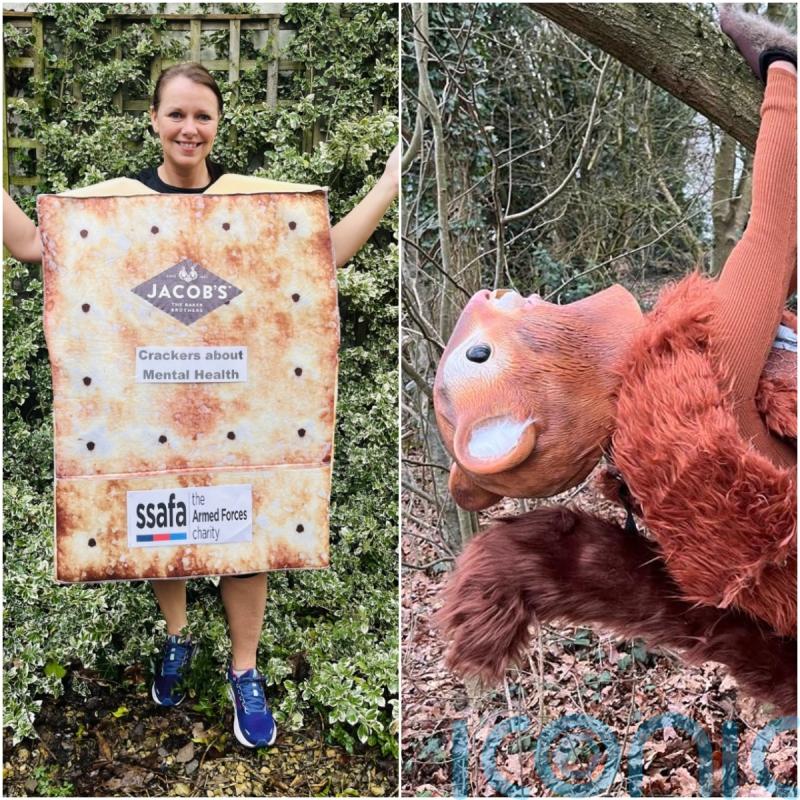 A cream cracker to a massive squirrel – the 71 London Marathon record attempts