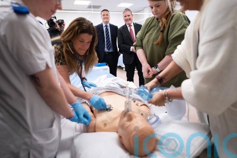 Medical dummy told me he is voting Labour, Keir Starmer jokes