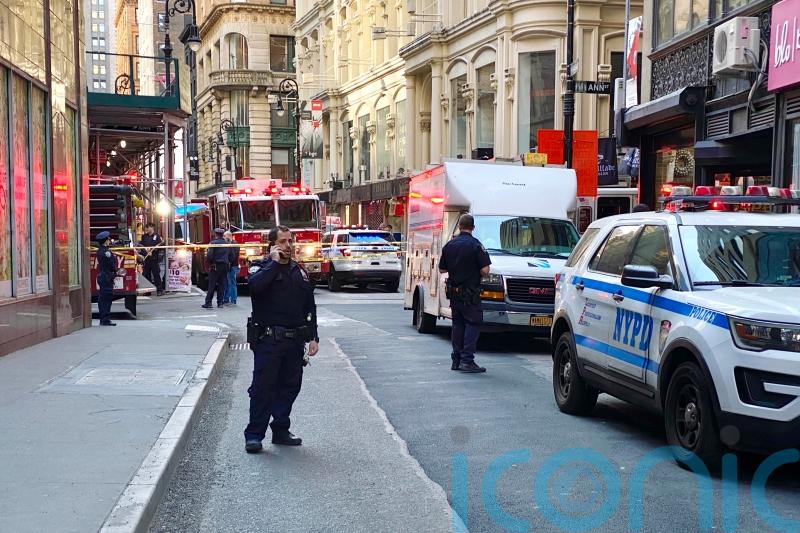 One killed as parking garage partially collapses in New York City