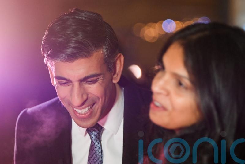 Sunak mentions wife’s childcare shares in delayed register of interests