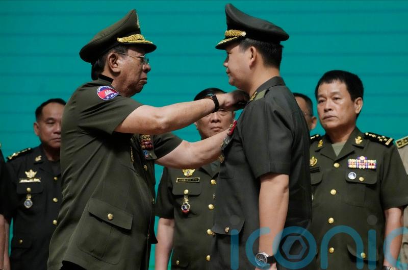 Prime minister’s army general son is promoted in step towards succession