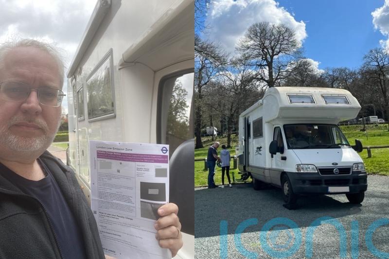Easter trip plunges dad into credit card debt after £2,000 charge for driving motorhome 10 miles in low emission zone