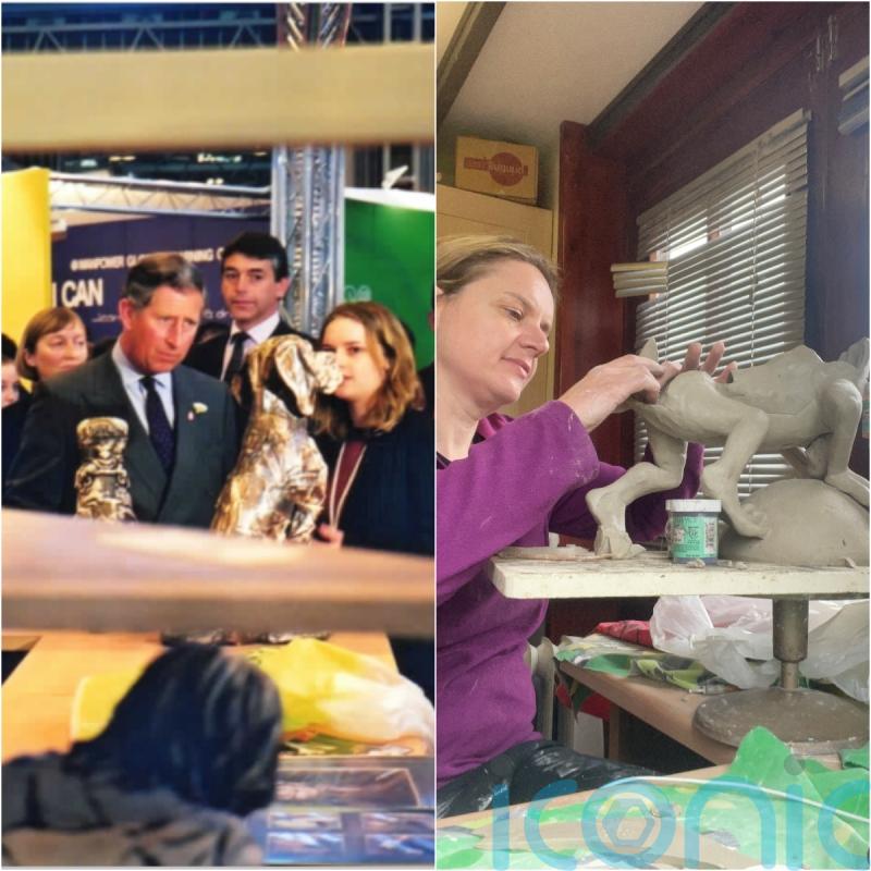 Sculptor commends ‘lovely’ King after Prince’s Trust ‘kickstarted’ her career