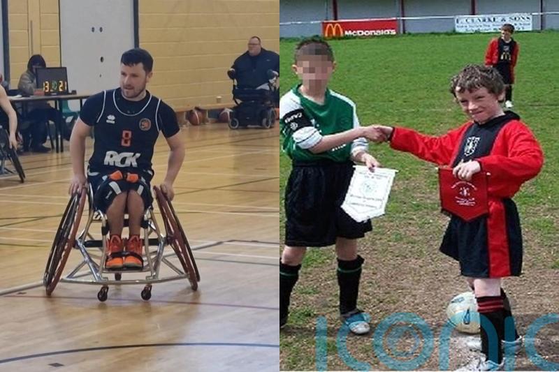 Athlete told he would not walk or talk ‘proved them wrong’ after becoming professional wheelchair basketball player