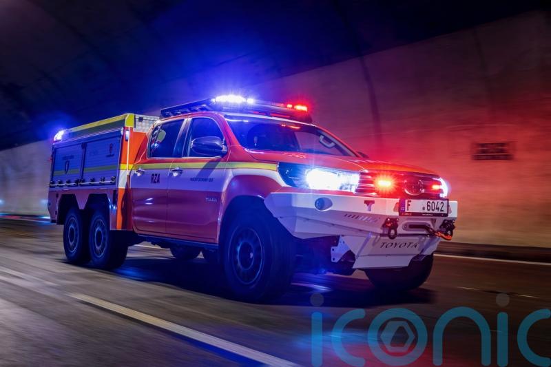 British firm develops new response vehicle to help extinguish EV fires
