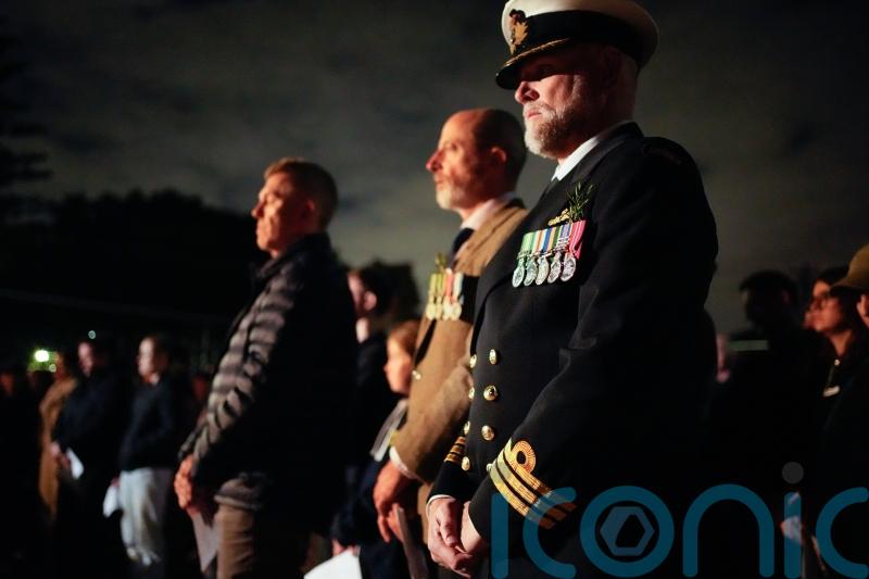 Dawn services remember war dead on Anzac Day