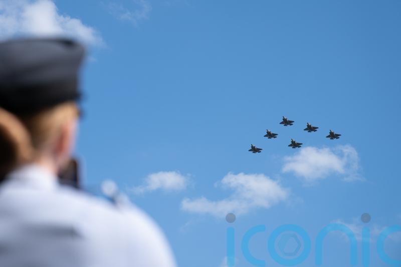 Lancaster bomber part of military flypast rehearsal ahead of Coronation