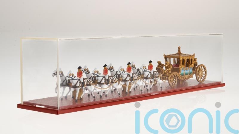 Toy car brand Matchbox unveils tiny model Gold State Coach to mark coronation