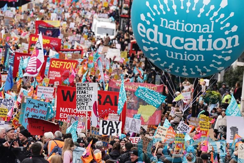 Schools face disruption as teachers across England stage fresh strikes over pay