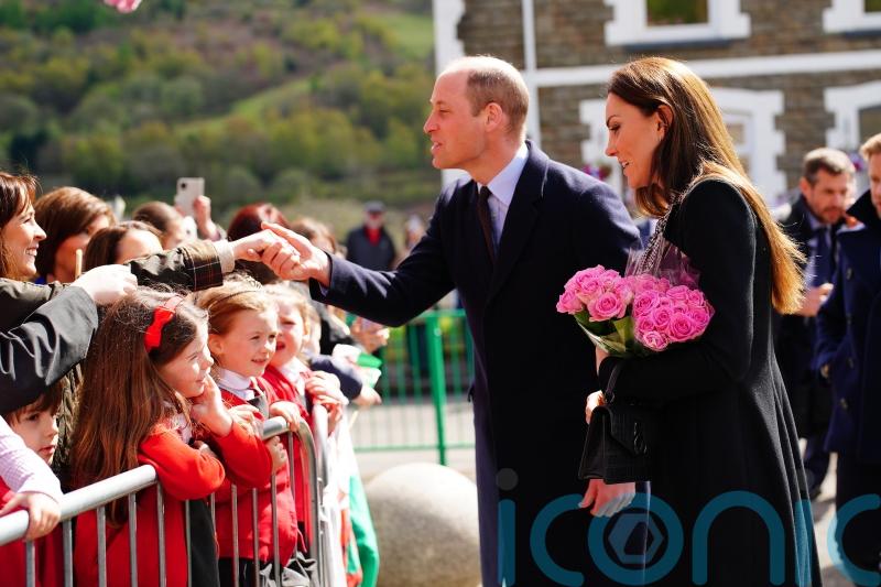 William and Kate visit site of 1966 Aberfan disaster