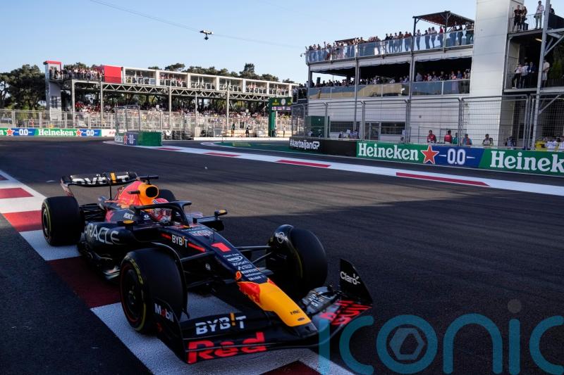 Max Verstappen rages at George Russell after sprint race collision in Baku