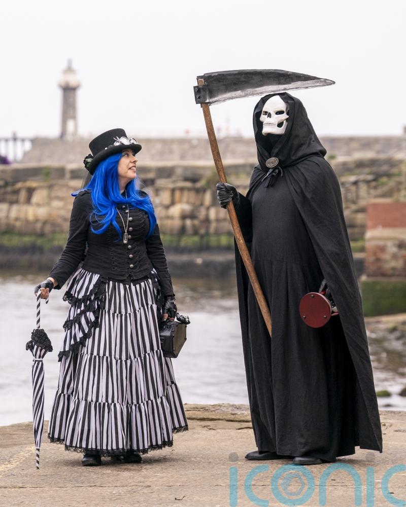In Pictures: Goths bring gory fun to the seaside