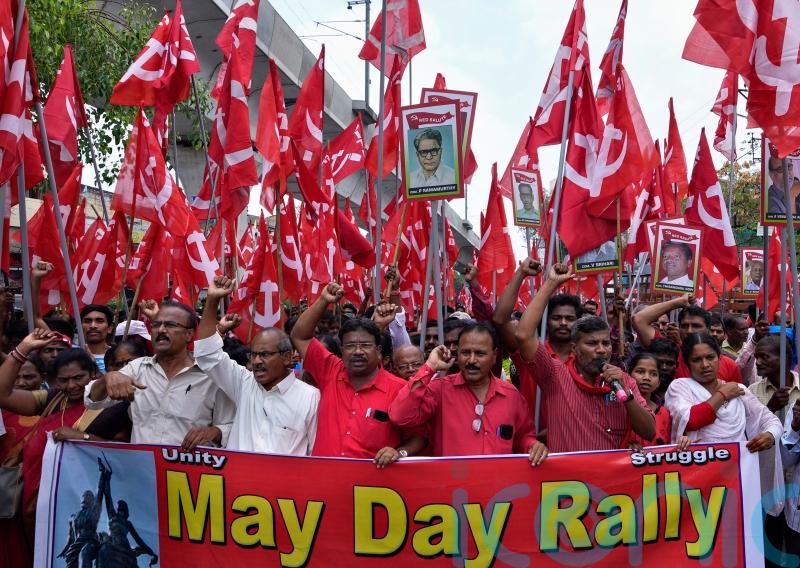 May Day rallies call for better pay and working conditions