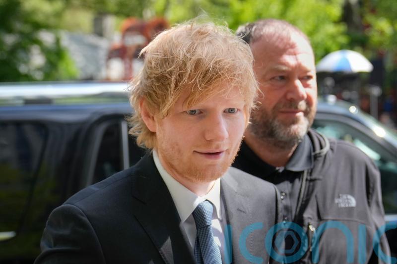 Ed Sheeran: Other artists are cheering me on in copyright fight