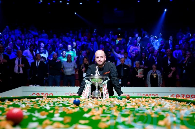Luca Brecel insists he is ‘not going to go wild’ as he celebrates Crucible win