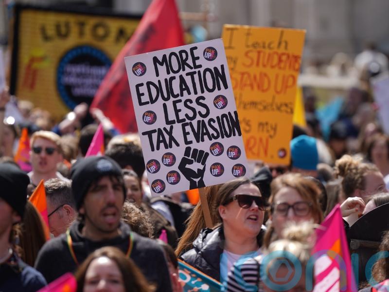 Majority of schools in England closed to some pupils during teacher strikes