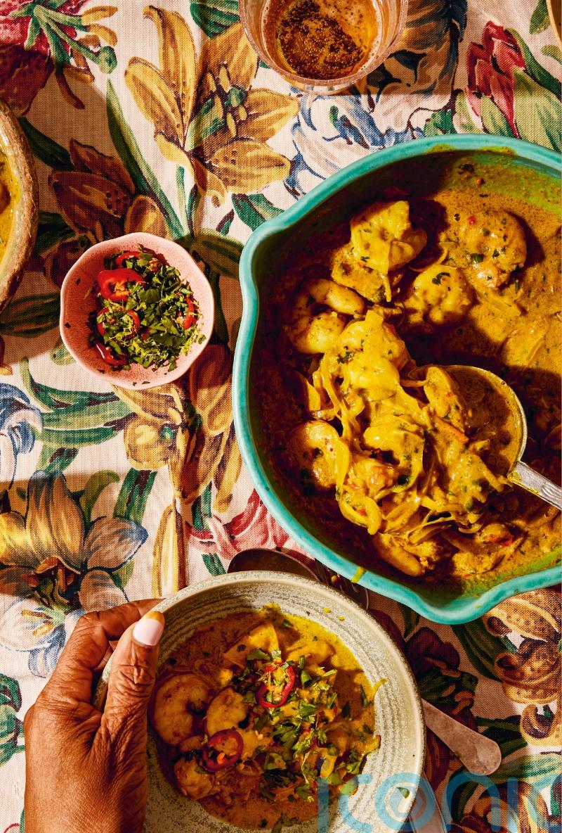 Andi Oliver’s aromatic shrimp curry recipe
