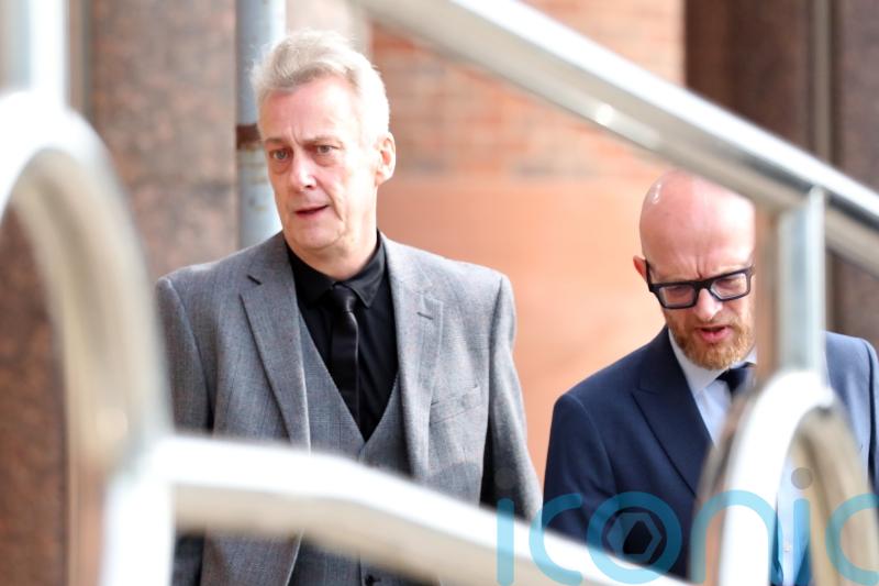 Stephen Tompkinson punched man making noise outside his home, court hears