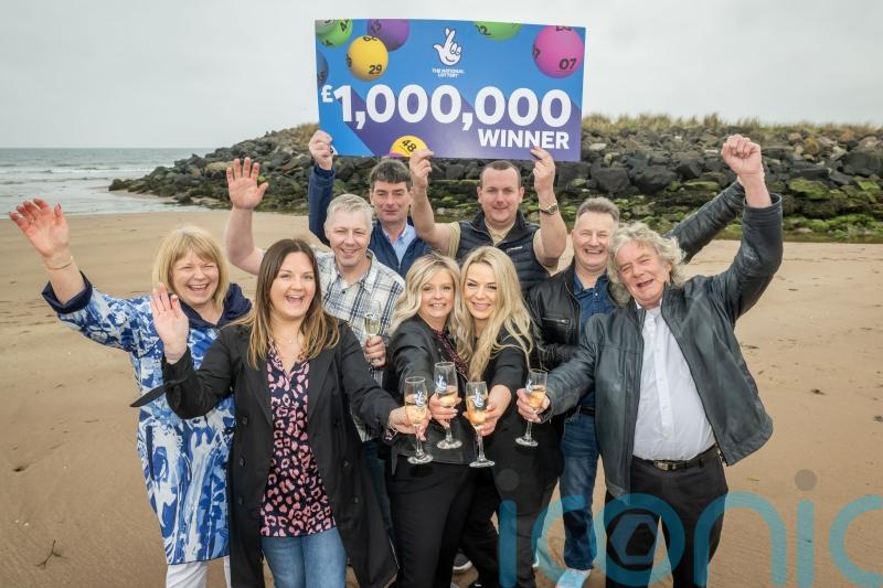 Lottery syndicate member won share of £1m on the day he retired