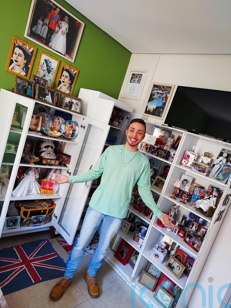 Brazilian with 2,000 memorabilia pieces says royals ‘an extension of my family’