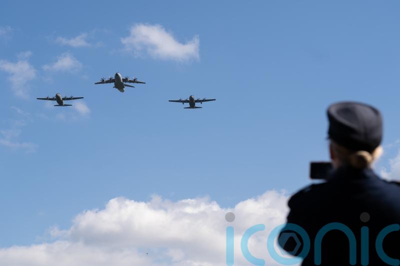All the places you may be able to see coronation flypast aircraft