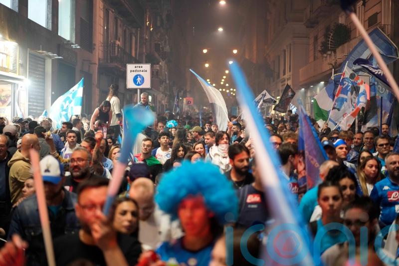 Napoli fans celebrated in orderly manner, police chief says