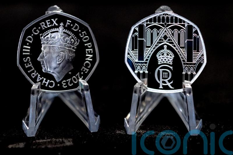 One hundred 50p pieces bearing King’s image swapped for sword at coronation