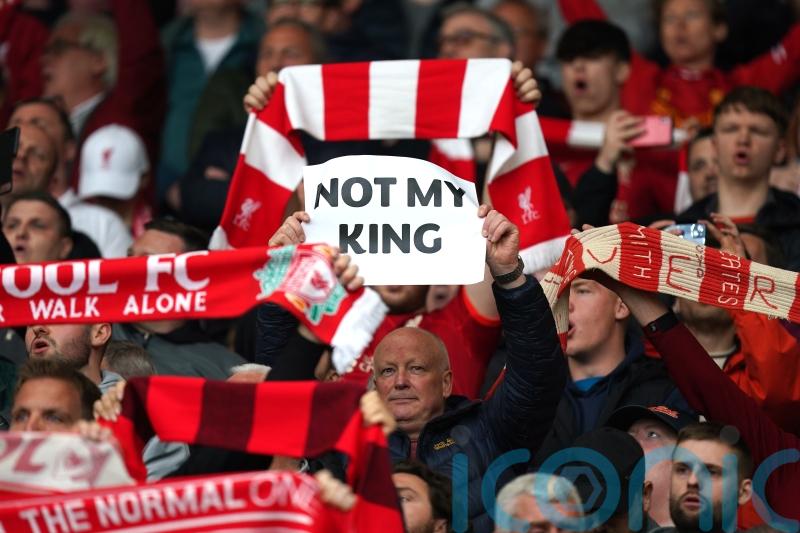 Liverpool fans boo national anthem hours after coronation