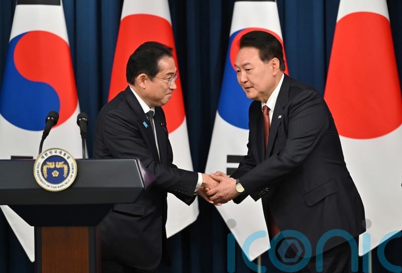 Japanese leader expresses sympathy for Korean victims of colonial rule